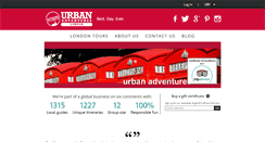 Desktop Screenshot of londonurbanadventures.com